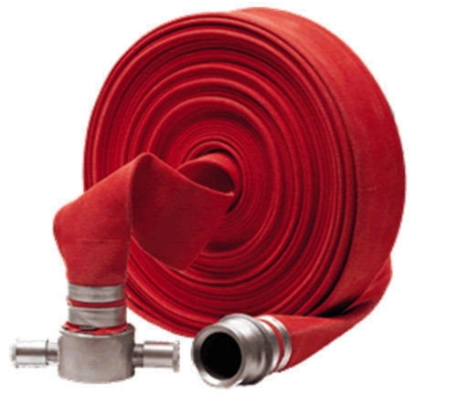 घर, शॉपिंग मॉल और कार्यालय उपयोग के लिए फायर सेफ्टी रेड होज़ पाइप, 10 किग्रा अंदर का व्यास: 100-200 मिलीमीटर (मिमी)