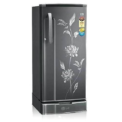 Black Single Door Stainless Steel Lg Refrigerator