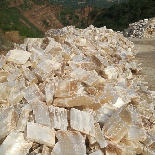 Gypsum Stone (Low Porosity) Chemical Composition: Calcium Sulfate Dihydrate