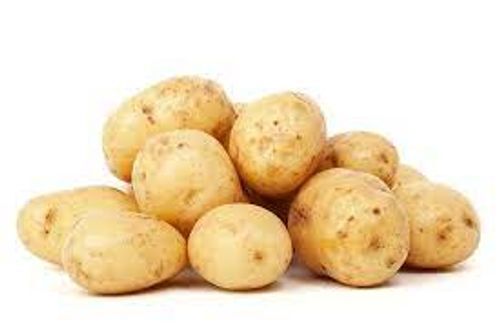 Health Benefits Farm Fresh Elliptical Shaped Light Brown Potatoes, 1 Kg