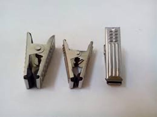 thumbnail image 2 of Silver Steel Tablecloth Clips - 4 Pack - Keep Your Table Cover In Place 2 of 6
