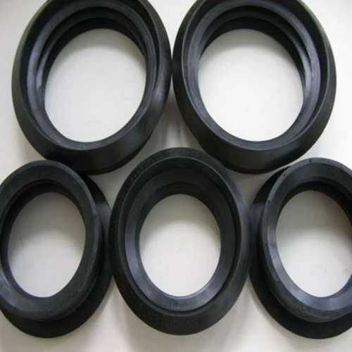 Industrial Rubber Seals In Round Shape And Black Color, Thickness 2-10 Mm Hardness: Rigid