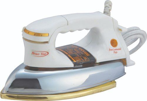 White Lightweight Remove Wrinkles And Unwanted Creases Dry Electric Iron Press