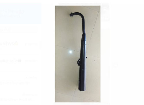 Two Wheeler Black Color Stainless Steel Motorcycle Silencer For Motorcycle Use 