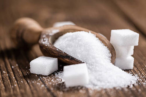 Raw Refined White Sugar Used In Sweet And Tea