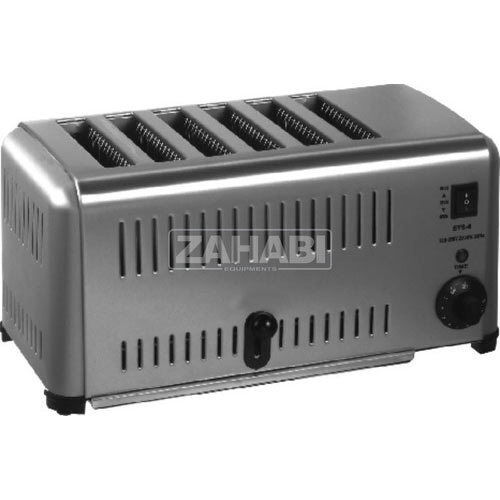 Rectangular Silver Stainless Steel Pop Up Electric Toaster For Hotel And Home Use Application: Restaurants