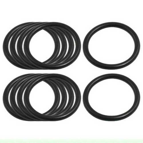 Rubber Gasket For Industrial Use, Black Color And Round Shape, Natural Rubber