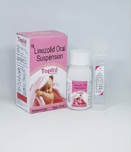Linezolid Toplid Dry Syrup - 30 Ml Powdered Formula, Fast Acting Antibiotic for Children's Infections, Ideal for Skin and Respiratory Care