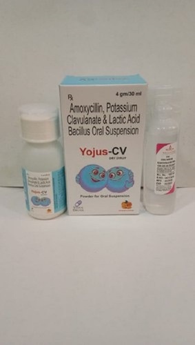 Syrups Amoxicillin Potassium Clav Dry Syrup, For Hospital, Packaging Size: 30Ml Medicine Raw Materials
