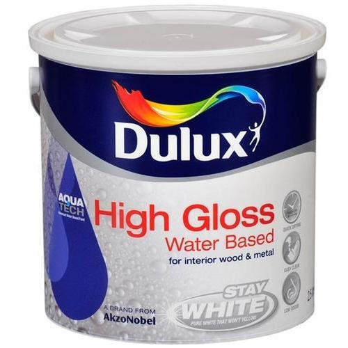 Dulux High Gloss Long Life Water Based For Interior Wood & Metal Paint Grade: A