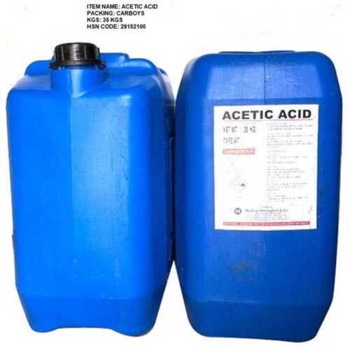 35 Kg Acetic Acid Liquid Grade: Industrial Grade