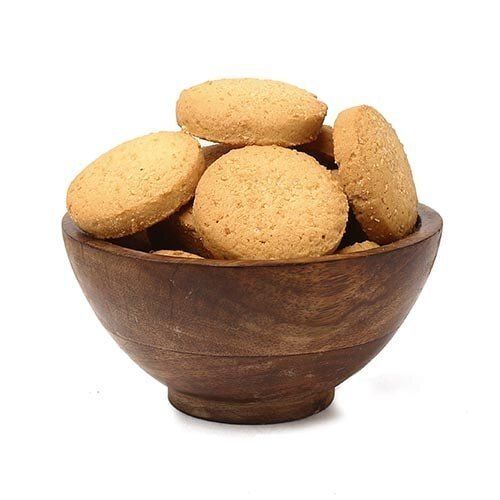 Cookie Crispy Delicious Yummy And Tasty Round Shape A Grade Brown Coconut Biscuit 