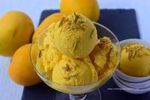 Delightful Fresh Fine Texture Rich Flavour Mango Ice Crem (Vaishnavi O) Poojab