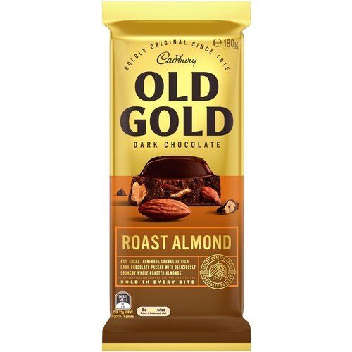 Brown Imported Cadbury Roasted Almond Flavor Old Chocolate, Pack Of 180G