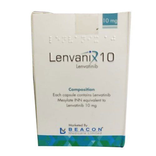 Lenvanix 10 Capsules, Packaging Type: Box Medicine Raw Materials