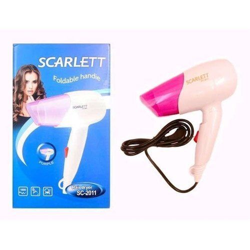 Light Weight And High Performance Quick Dry Hair Dryer Convenient With Foldable Handle