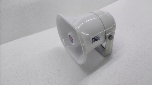 White Plastic Body Electronic Siren