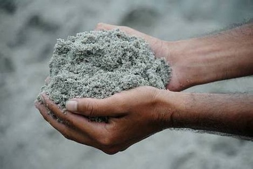 Weather Proof Dust Free Quick Drying Easy To Handle Environmental Friendly Grey M Sand