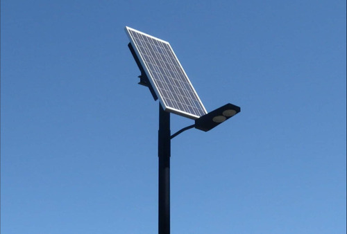 Grey Eco Friendly Energy Efficient Consume Less Energy, Last Longer Led Solar Street Light