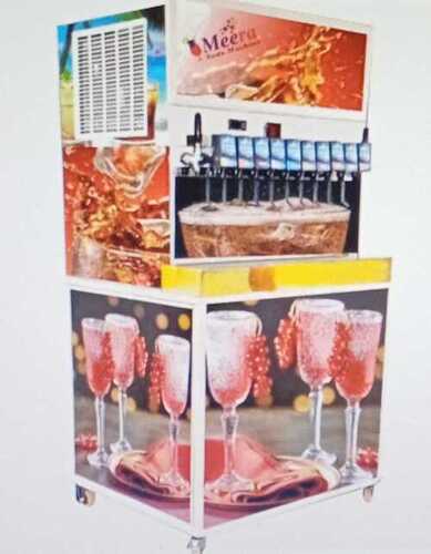 240v Ss304 Stainless Steel Color Coated Soda Fountain Machine