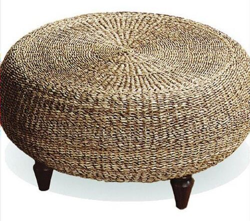 Brown Banana Fiber Center Table Used In Home And Hotel