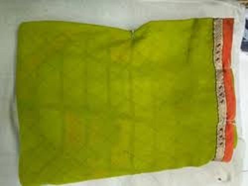 Cotton Silk Beautiful Pattern And Premium High Quality Fabric Green Colour Fancy Ladies Sarees 