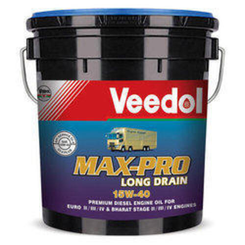 Yellow Commercial And Heavy Duty Veedol Max Pro Long Drain Premium Diesel Engine Oil 