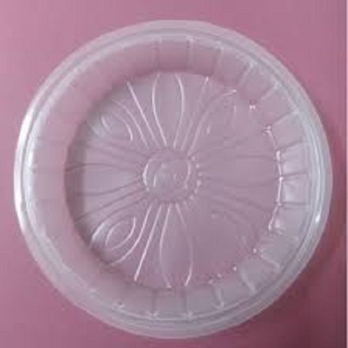 Environmentally Friendly And Durable Disposable White Color Paper Plates For Events Size: 5-7 Inch