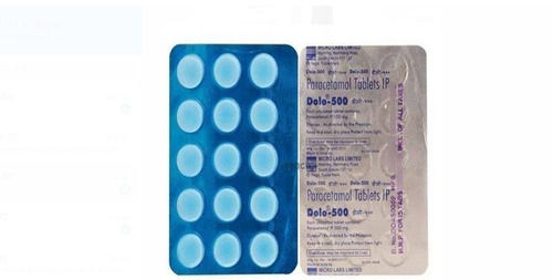 Dolo-500-4 Paracetamol Tablets Ip, Used To Treat Mild To Moderate Pain 