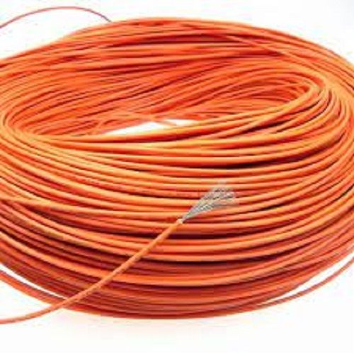 High Build Copper Quality Orange Color Pvc Electrical Wire For Domestic Use Frequency (Mhz): 50-60 Hertz (Hz)