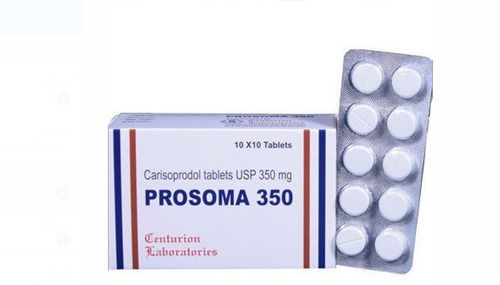 Prosoma 350 Caris0Prodol Tablets Usp 350 Mg, Used To Treat Muscle Pain And Discomfort General Medicines