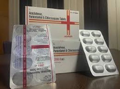 Schiron Aceclofenac Paracetamol Serratiopeptidase Tablets 10x10 Pack