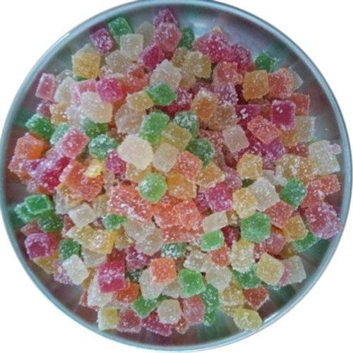 Good Source Of Fibre, Protein, Healthy Vitamins Sweet And Tasty Square Shape Sugar Jelly Candy Processing Type: Flavored