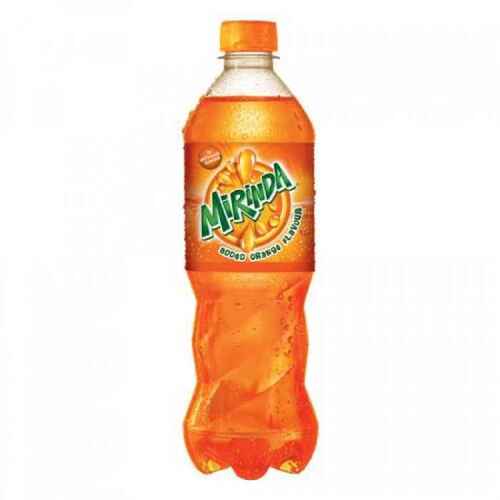 Tangy Orange Flavored Fizzy Mirinda Soft Drink Packaging: Bottle