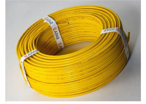 Yellow House Wire With 90 Meter Length And 1.2 Mm Thickness