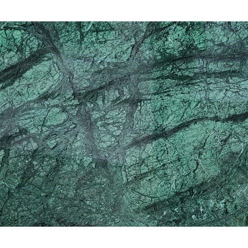 Attractive Look Easy To Clean Ecofriendly Polished Green Marble For Flooring Size: 3-4 Feet