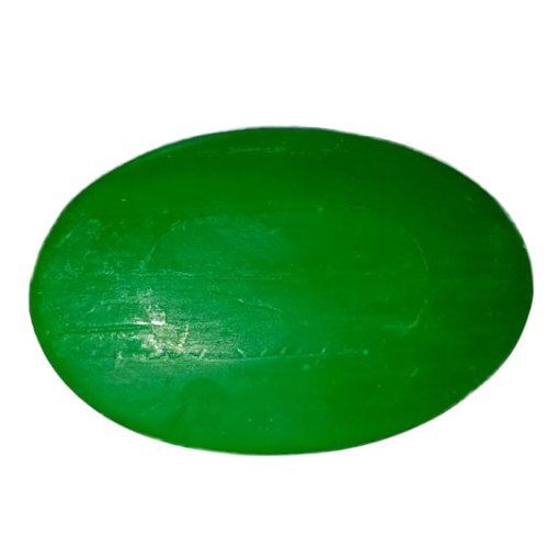 Medicated Fresh Fragrance Green Neem And Aloe Vera Oval Shaped Herbal Bath Soap