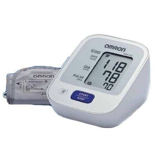 Omron White Blood Pressure Monitor Automatic Machine With Lcd Display, Weight 500 Gram Dimension(L*W*H): 34  Centimeter (Cm)