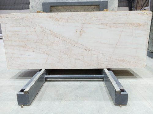 White Weather Resistance Easy To Clean Eco Friendly Rectangular Polished Marble Slabs (16 Mm)