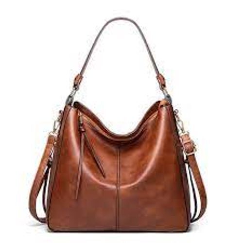 Black Woman'S Designer Leather Purse Cum Shoulder Bag Design Type: Factory  Made at Best Price in Panvel