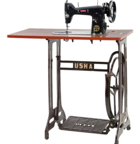 Cast Iron Straight Stitch Black Garment Sewing Machine - Automatic Grade: Manual