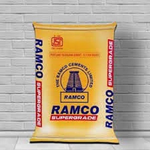 Extra Rapid Hardening And High Binding Capacity Ramco Cement 50 Kg