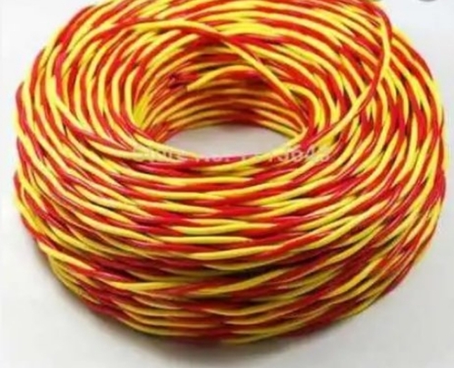 Fine Finish Very Long Lasting Red And Yellow Electric Copper Wire For Industrial