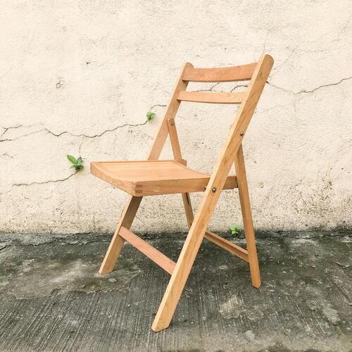 High Strength Superior Quality And Stylish Modern Look Folding Wooden Chair Home Furniture