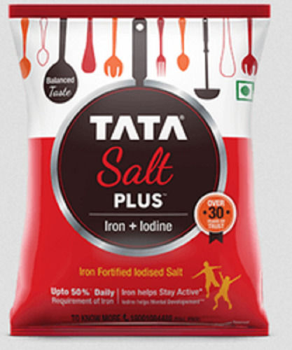 Hygienic Packed Free From Impurities Vacuum Evaporated Iodized White Tata Salt For Cooking Purity: 100%