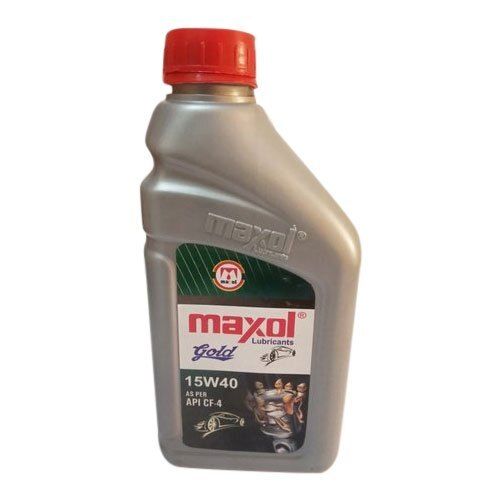 Yellow Maxol 15W40 Pure And Safe With Mild Fragrance Gold Lubricant Oil For Automobiles