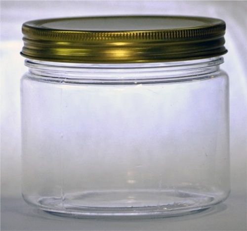 Polyethylene Terephthalate Plastic Type Medium Size Transparent Pet Jars