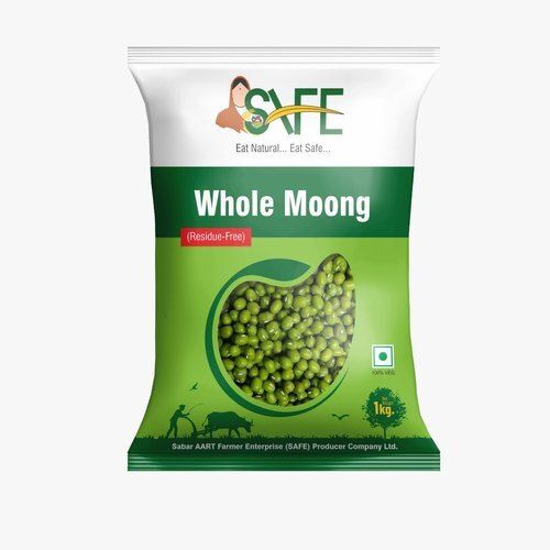 Rich In Protein Natural Taste Dried Organic Green Whole Moong Dal