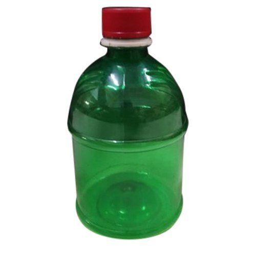  गोल छोटे आकार की प्लास्टिक सामग्री हरे पानी की पालतू बोतल 
