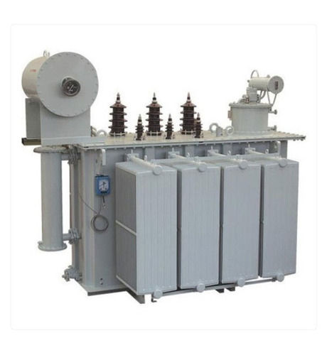 33 Kv, Durable Long Lasting Mild Steel Three Phase Isolation Oil Cooled Transformer  Coil Material: Iron Core